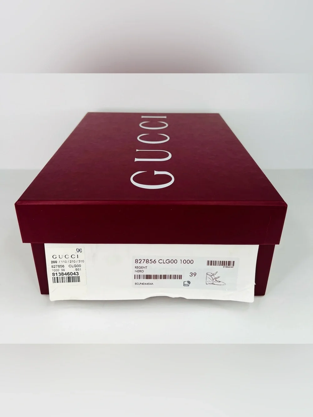 Gucci Re-Web Ace Logo Men Leather Sneakers UK 11 - US 11.5 - EU 45